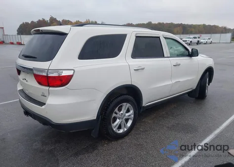 2012 Dodge Durango Crew из США, поврежденный, VIN 1C4RDHDGXCC335187